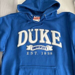 Duke Blue Hoodie worn once size small runs big